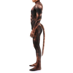 CosplayDogs Combinaison Cosplay Loup-Garou Werewolf Marron